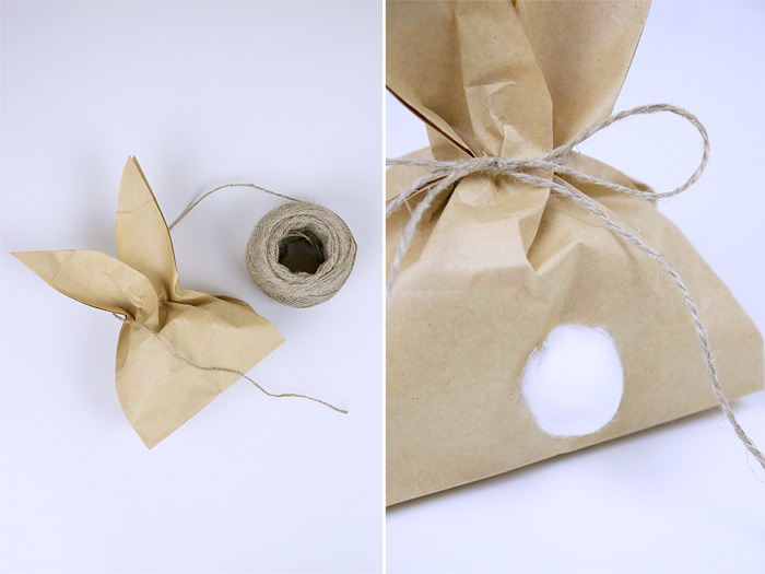{DIY} Osterverpackung in Hasenform