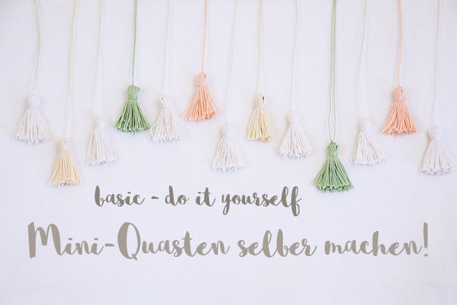 {DIY} MiniQuasten selber machen! barfuss.im.november