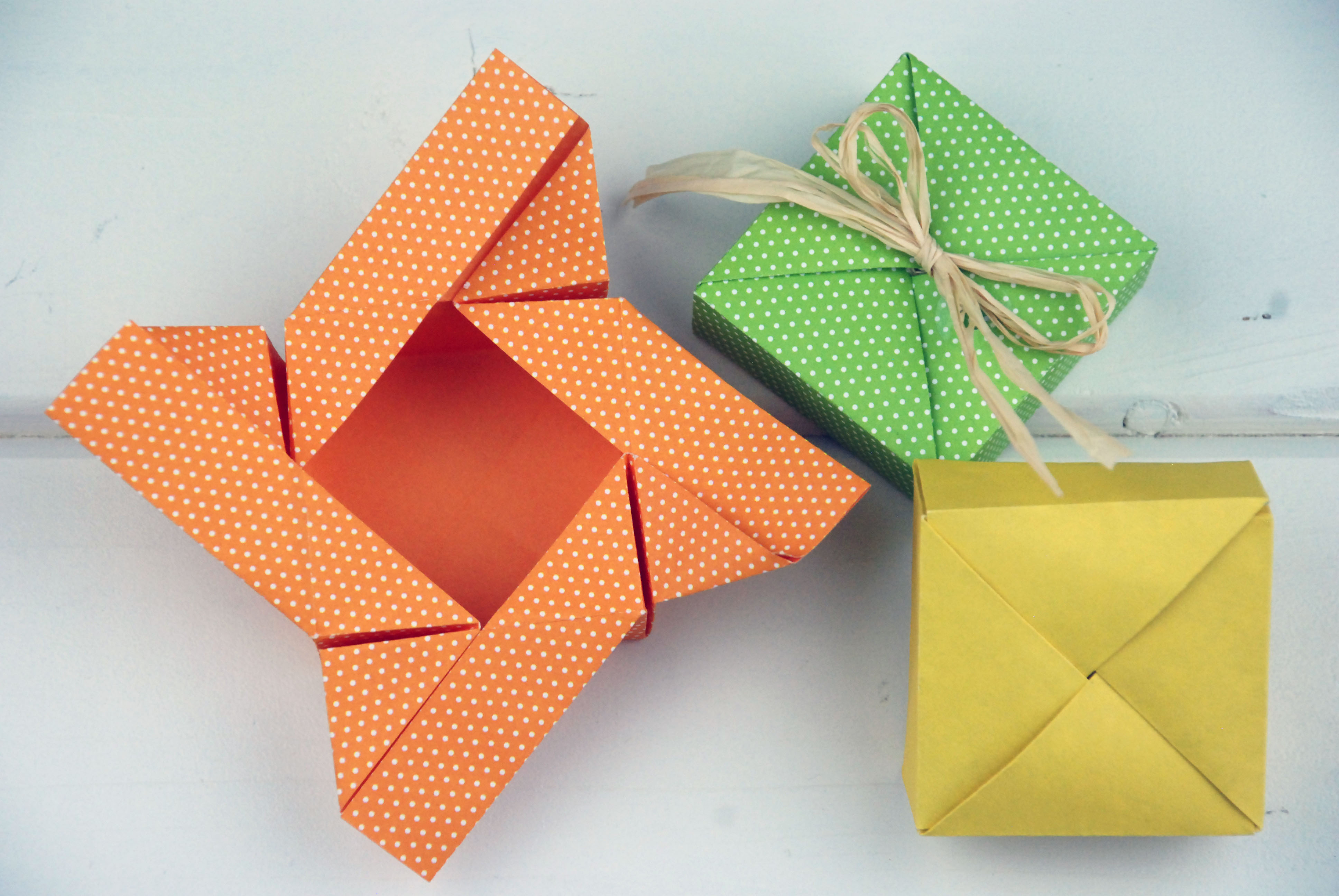 Origami Box Barfuss Im November