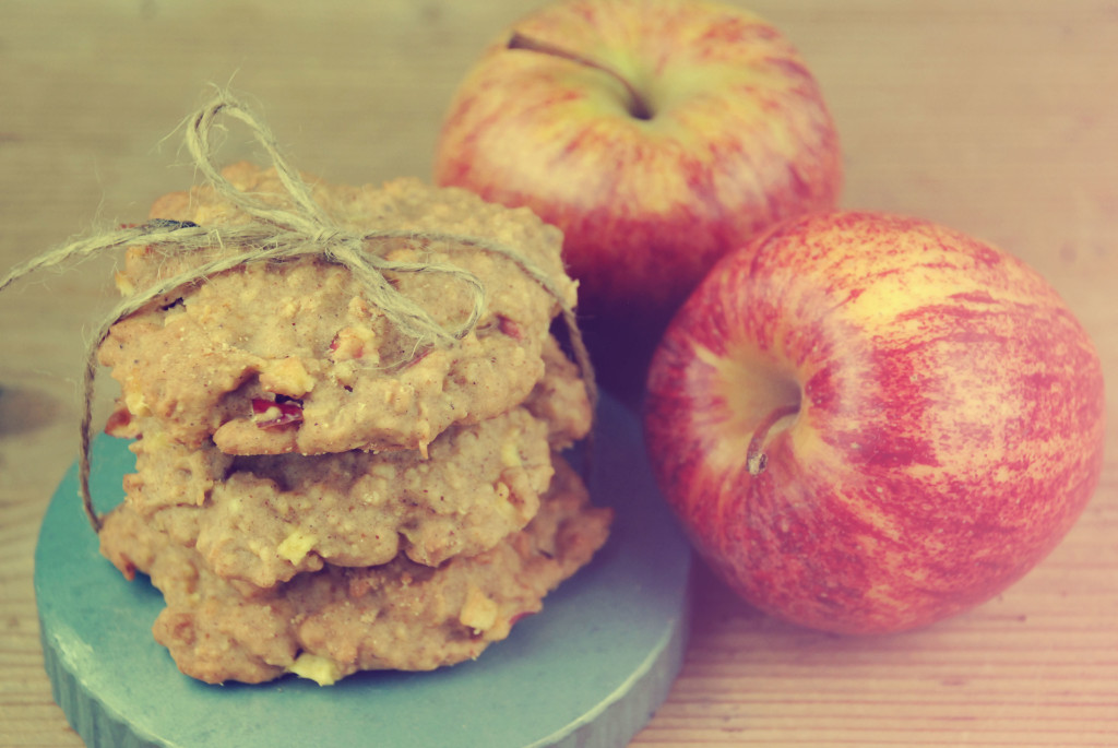 Saftige Apfel-Hafer-Kekse ¿Mit oder ohne Zimt? - barfuss.im.november
